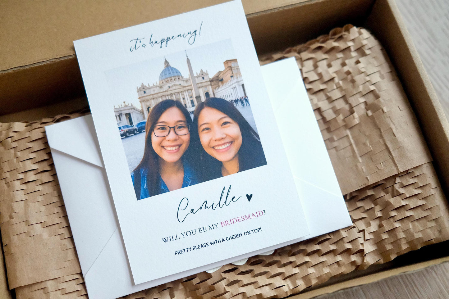 Customisable Photo Card: Custom A6 Keepsake