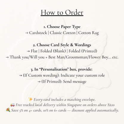 Hey Bro Groomsman Proposal Card (Cotton Options)