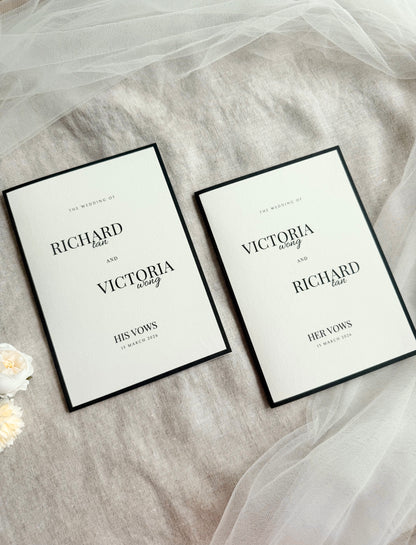 The Estate Vow Cards