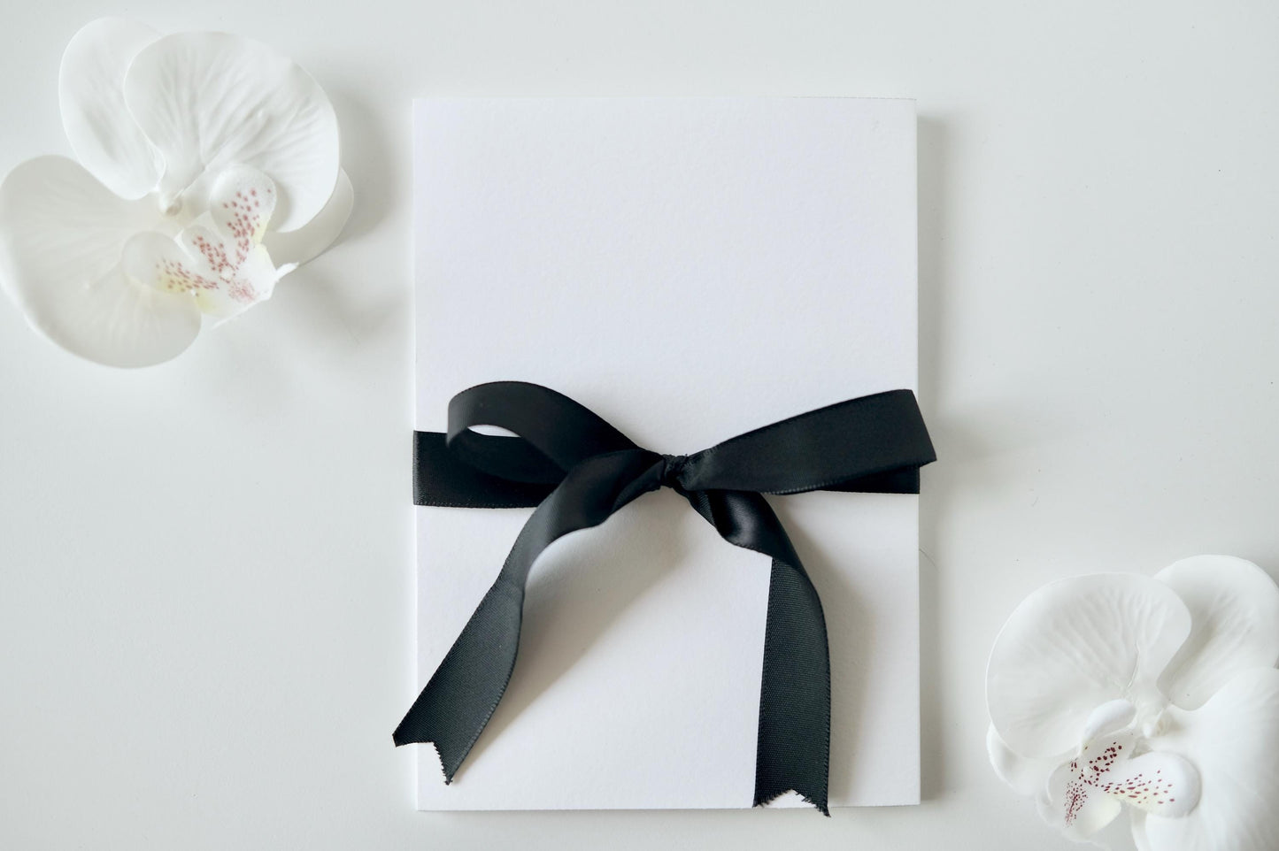 Vogue Editorial Modern Black & White Vow Cards
